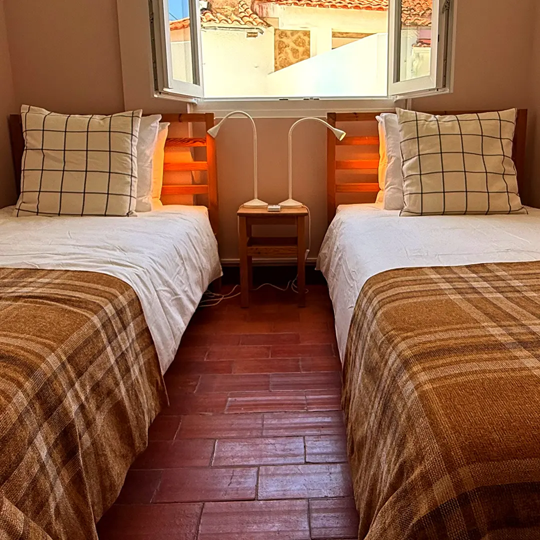 Bedroom with double bed