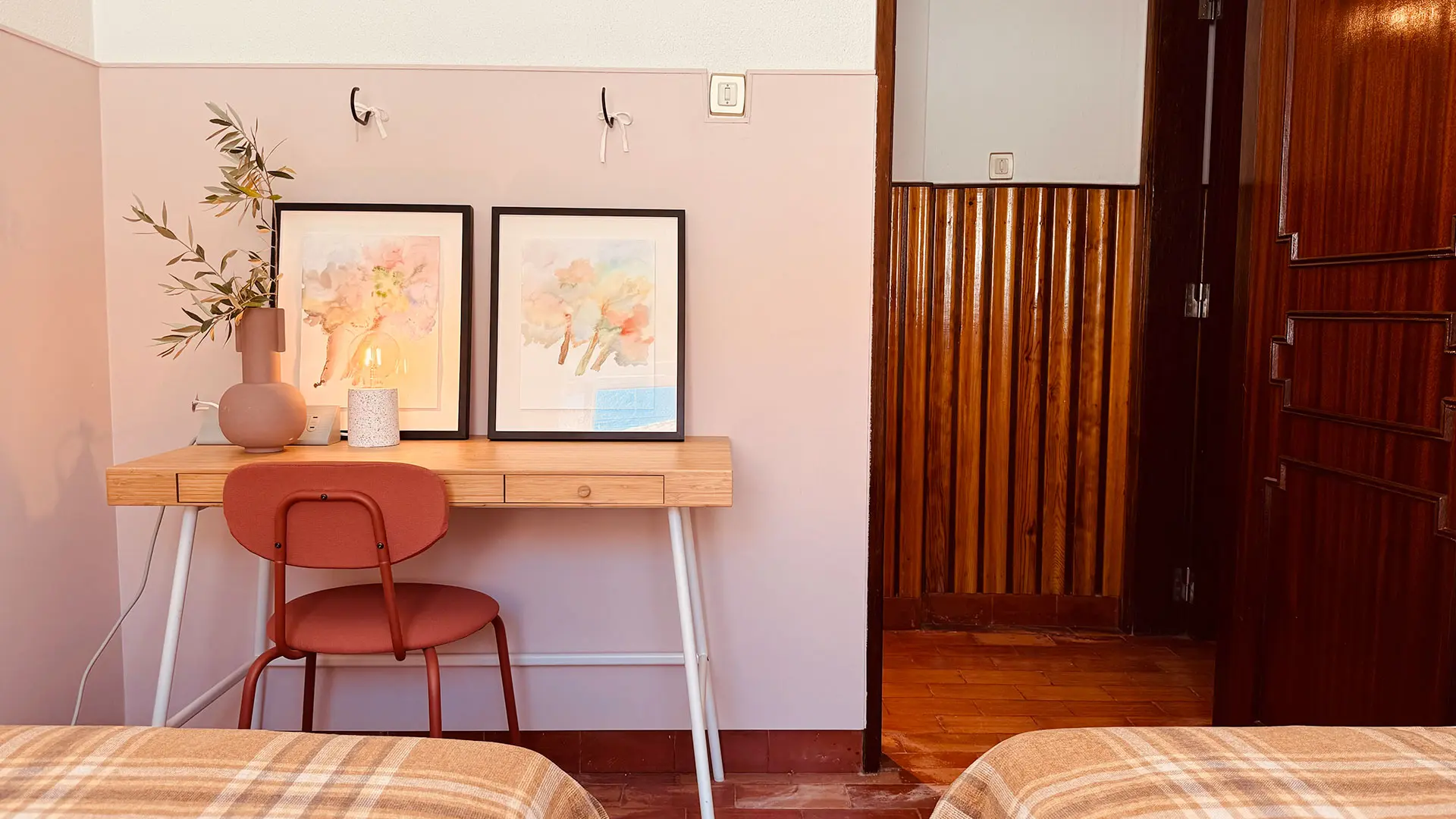 Room interior entrance